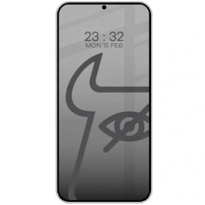 Wholesale Bizon Glass Edge Shadow Samsung Galaxy S25 Plus / S24 Plus tinted with a black frame - BIZ5447 - {ean13} - Hurt
