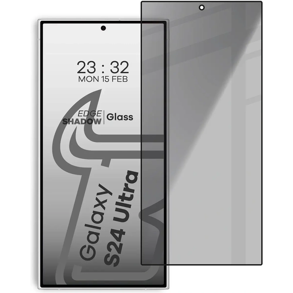 Hurtownia GSM - Bizon Glass Edge Shadow Samsung Galaxy S24 Ultra nuanțat cu un cadru negru - BIZ4878 - {ean13} - Hurt