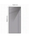 Hurtownia GSM - Bizon Glass Edge Shadow Samsung Galaxy S24 Ultra nuanțat cu un cadru negru - BIZ4878 - {ean13} - Hurt