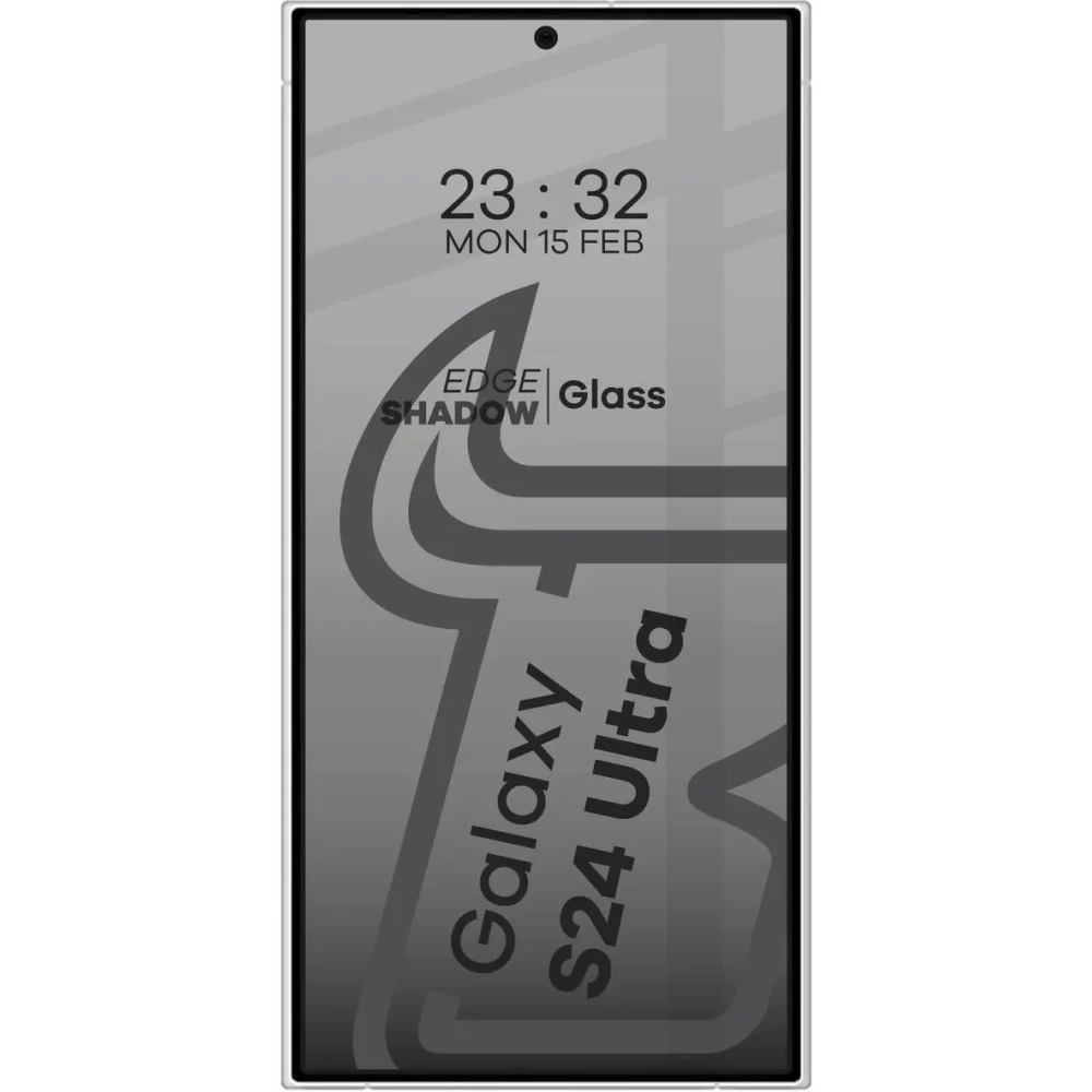 Hurtownia GSM - Bizon Glass Edge Shadow Samsung Galaxy S24 Ultra nuanțat cu un cadru negru - BIZ4878 - {ean13} - Hurt