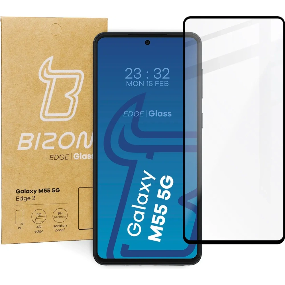 Hurtownia GSM - Bizon Glass Edge 2 Samsung Galaxy M55 5G - BIZ4879 - {ean13} - Hurt