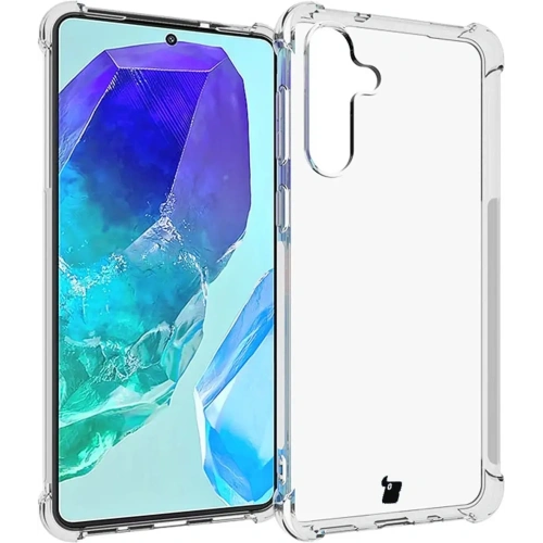 Elastyczne etui Bizon Case Salpa do Samsung Galaxy M55 5G przezroczyste