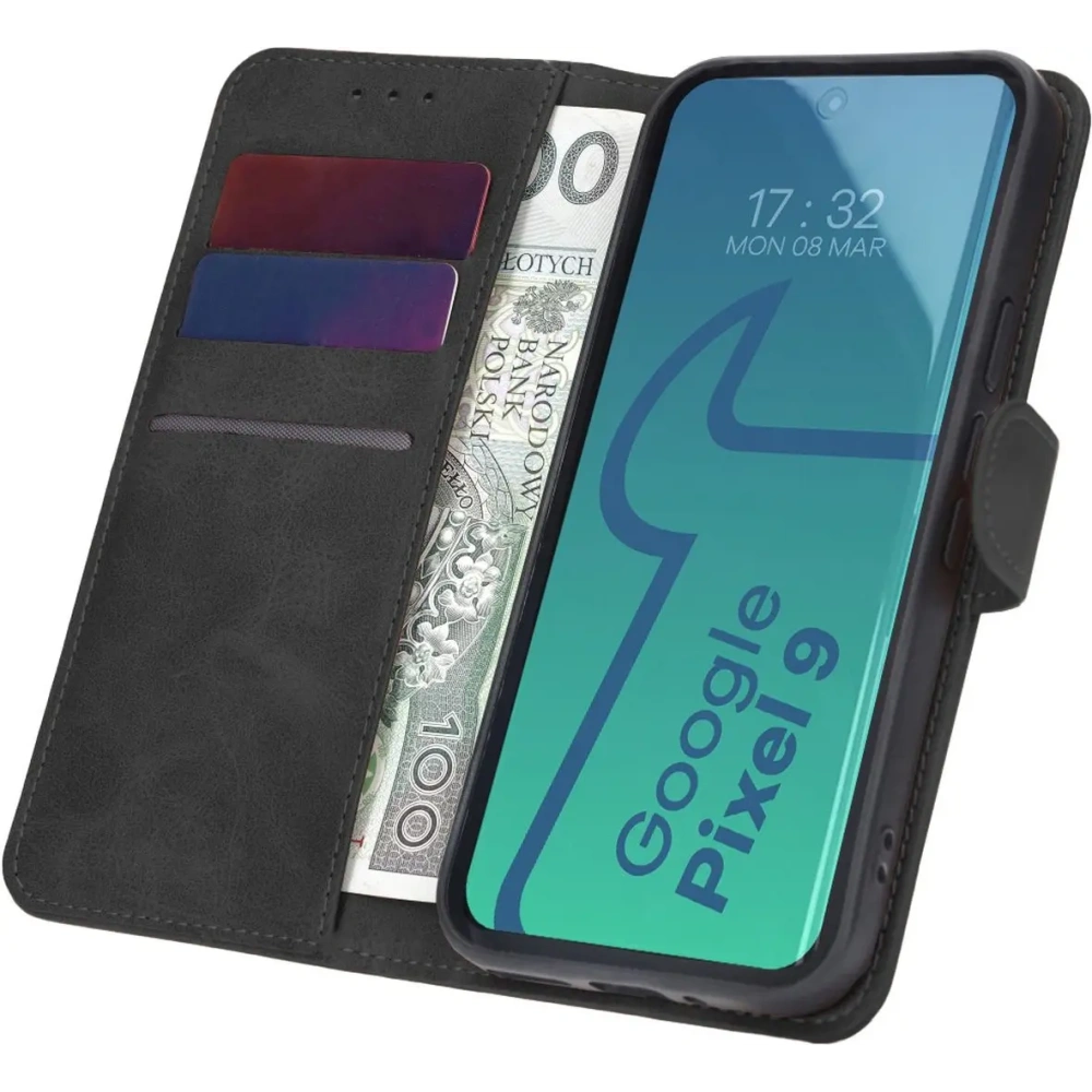 Hurtownia GSM - Bizon tok zseb Google Pixel 9 / 9 Pro fekete - BIZ5455 - {ean13} - Hurt