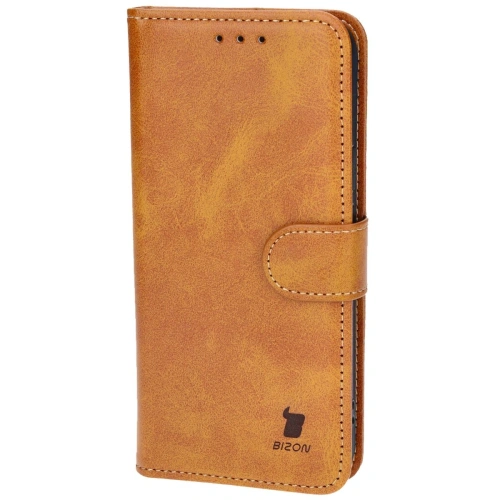 Etui z klapką Bizon Case Pocket do Google Pixel 9 / 9 Pro brązowe