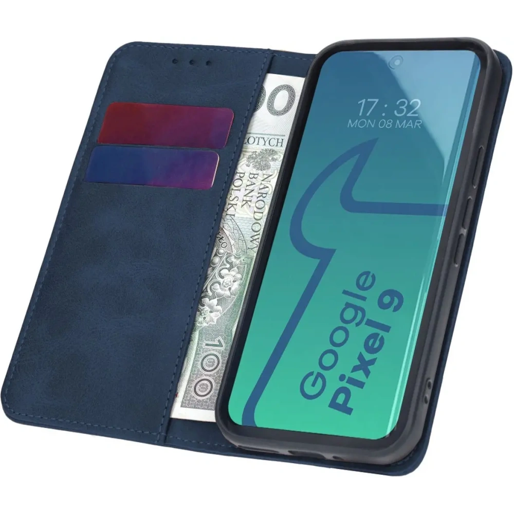 Hurtownia GSM - Bizon Case Pocket Pro Google Pixel 9 / 9 Pro sötétkék - BIZ5459 - {ean13} - Hurt