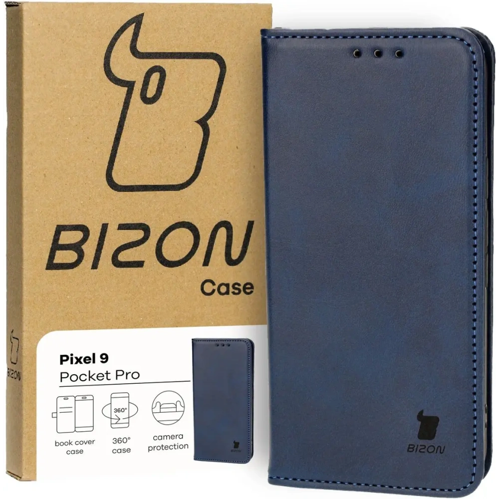 Hurtownia GSM - Bizon Case Pocket Pro Google Pixel 9 / 9 Pro sötétkék - BIZ5459 - {ean13} - Hurt