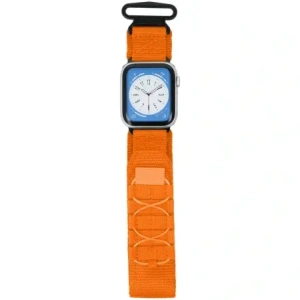 Hurtownia GSM - Sportovní pásek k hodinkám Bizon Strap Watch Adventure pro Apple Watch 44/45/46/49 mm oranžový - BIZ5461 - {ean13} - Hurt
