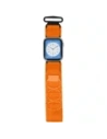 Hurtownia GSM - Sportowy pasek do zegarka Bizon Strap Watch Adventure do Apple Watch 44/45/46/49 mm pomarańczowy - BIZ5461 - {ean13} - Hurt