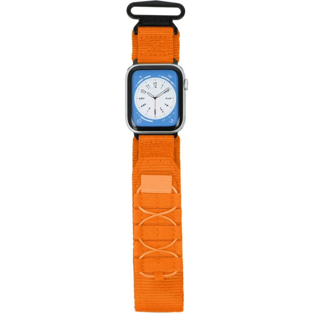 Hurtownia GSM - Sportowy pasek do zegarka Bizon Strap Watch Adventure do Apple Watch 44/45/46/49 mm pomarańczowy - BIZ5461 - {ean13} - Hurt