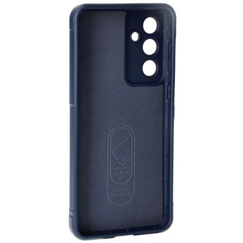 Pancerne etui Bizon Case Tur do Samsung Galaxy M55 5G granatowe