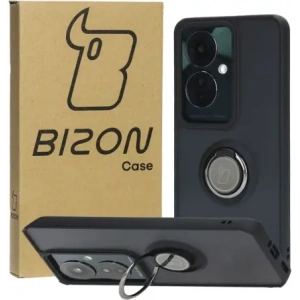 Hurtownia GSM - Bizon Case Hybrid Gyűrű Oppo Reno11 F 5G füstös fekete kerettel - BIZ4897 - {ean13} - Hurt