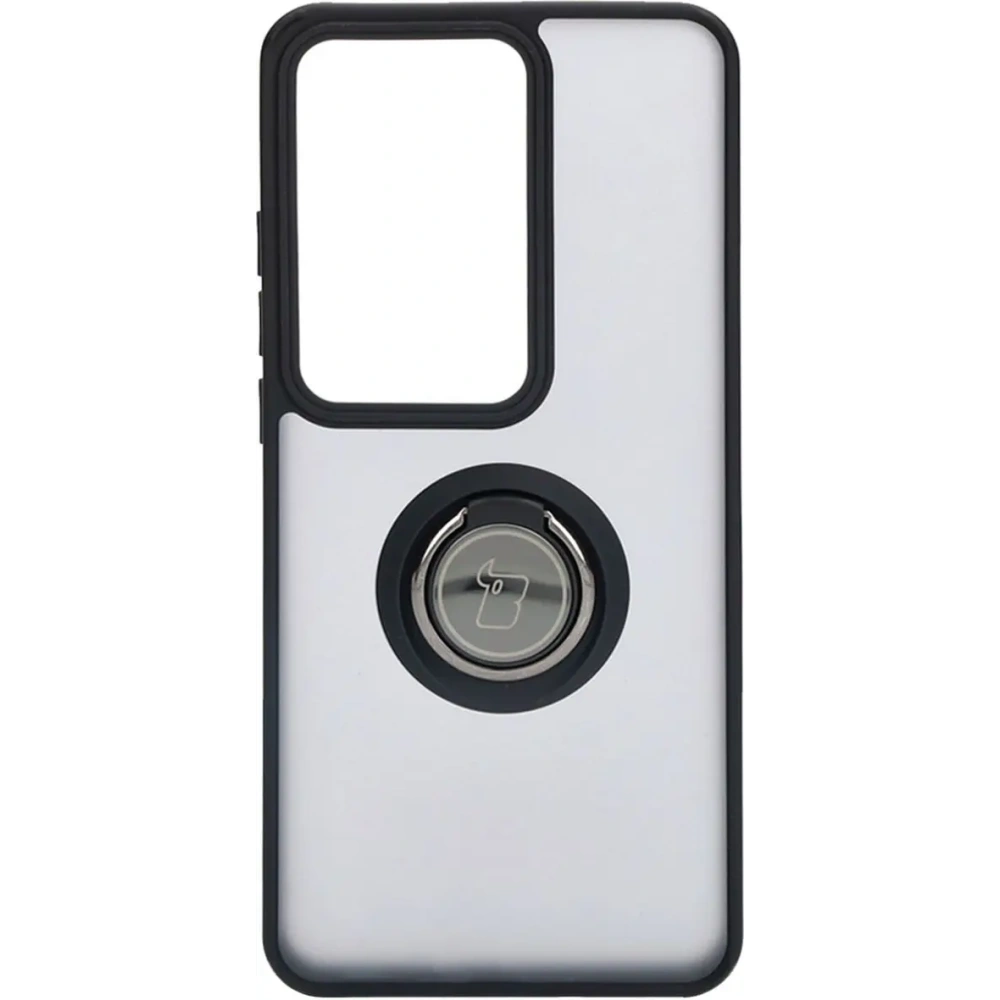 Hurtownia GSM - Bizon Case Hybrid Gyűrű Oppo Reno11 F 5G füstös fekete kerettel - BIZ4897 - {ean13} - Hurt