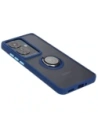 Hurtownia GSM - Bizon Case Hybrid Gyűrű Oppo Reno11 F 5G füstös, tengerészkék kerettel - BIZ4898 - {ean13} - Hurt