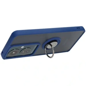 Hurtownia GSM - Bizon Case Hybrid Gyűrű Oppo Reno11 F 5G füstös, tengerészkék kerettel - BIZ4898 - {ean13} - Hurt