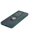 Hurtownia GSM - Bizon Case Hybrid Ring Oppo Reno11 F 5G rauchig mit einem dunkelgrünen Rahmen - BIZ4899 - {ean13} - Hurt