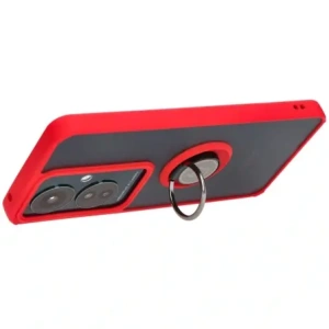 Hurtownia GSM - Bizon Case Hybrid Gyűrű Oppo Reno11 F 5G füstös piros kerettel - BIZ5471 - {ean13} - Hurt