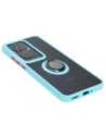 Hurtownia GSM - Bizon Case Hybrid Ring Oppo Reno11 F 5G rauchig mit einem hellblauen Rahmen - BIZ5472 - {ean13} - Hurt
