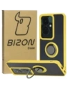 Hurtownia GSM - Bizon Case Hybrid Gyűrű Oppo Reno11 F 5G füstös sárga kerettel - BIZ5473 - {ean13} - Hurt