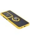 Hurtownia GSM - Bizon Case Hybrid Gyűrű Oppo Reno11 F 5G füstös sárga kerettel - BIZ5473 - {ean13} - Hurt