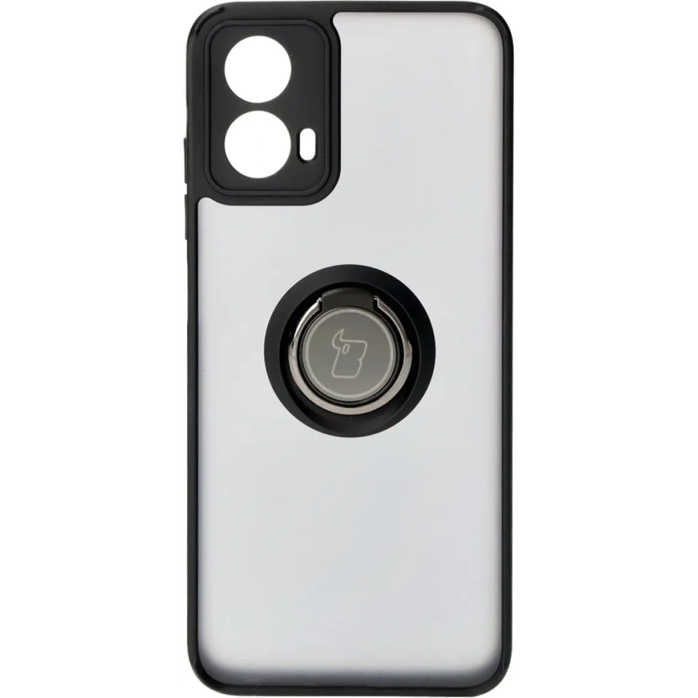 Hurtownia GSM - Bizon Case Hybrid Ring Motorola Moto G34 5G füstös fekete kerettel - BIZ4903 - {ean13} - Hurt