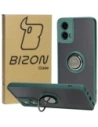 Hurtownia GSM - Bizon Case Hybrid Ring Motorola Moto G34 5G füstös sötétzöld kerettel - BIZ4905 - {ean13} - Hurt