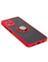 Hurtownia GSM - Etui z uchwytem na palec Bizon Case Hybrid Ring do Motorola Moto G34 5G przydymione z czerwoną ramką - BIZ4906 - {ean13} - Hurt
