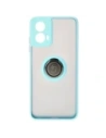 Hurtownia GSM - Bizon Case Hybrid Ring Motorola Moto G34 5G rauchig mit einem hellblauen Rahmen - BIZ4907 - {ean13} - Hurt
