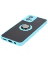 Hurtownia GSM - Bizon Case Hybrid Ring Motorola Moto G34 5G rauchig mit einem hellblauen Rahmen - BIZ4907 - {ean13} - Hurt