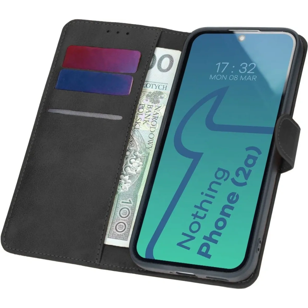 Hurtownia GSM - Bizon Case Pocket Nothing Phone (2a) / (2a) Plus fekete - BIZ4909 - {ean13} - Hurt