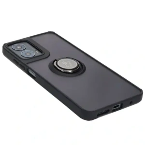 Hurtownia GSM - Bizon Case Hybrid Ring Motorola Moto G04 / G24 / G24 Power rauchig mit einem schwarzen Rahmen - BIZ4910 - {ean13} - Hurt