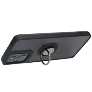 Hurtownia GSM - Etui s úchytem na prst Bizon Case Hybrid Ring pro Motorola Moto G04 / G24 / G24 Power kouřové s černým rámečkem - BIZ4910 - {ean13} - Hurt