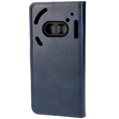 Etui z klapką Bizon Case Pocket do Nothing Phone (2a) / (2a) Plus granatowe