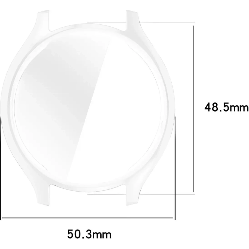 Wholesale Bizon Case Watch Felipe Xiaomi Watch 2 clear - BIZ5484 - {ean13} - Hurt