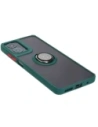 Wholesale Bizon Case Hybrid Ring Motorola Moto G04 / G24 / G24 Power smoky with a dark green frame - BIZ5485 - {ean13} - Hurt