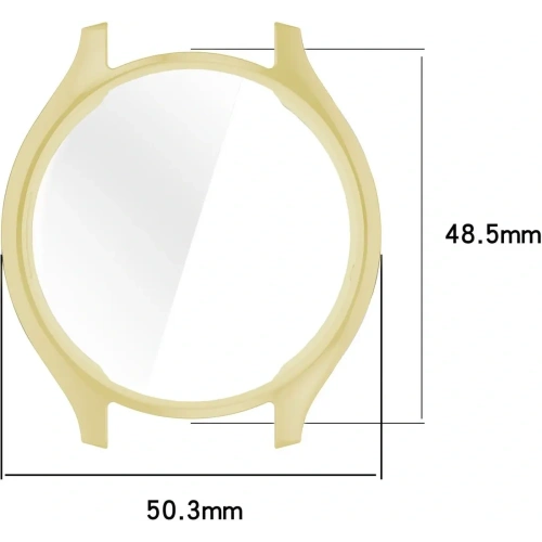 Etui z osłoną ekranu Bizon Case Watch Felipe do Xiaomi Watch 2 złote