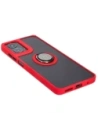 Hurtownia GSM - Bizon Case Hybrid Ring Motorola Moto G04 / G24 / G24 Power füstös piros kerettel - BIZ5489 - {ean13} - Hurt