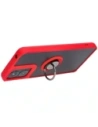 Hurtownia GSM - Bizon Case Hybrid Ring Motorola Moto G04 / G24 / G24 Power füstös piros kerettel - BIZ5489 - {ean13} - Hurt