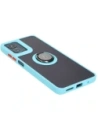 Hurtownia GSM - Bizon Case Hybrid Ring Motorola Moto G04 / G24 / G24 Power füstös világoskék kerettel - BIZ5490 - {ean13} - Hurt