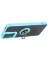 Hurtownia GSM - Bizon Case Hybrid Ring Motorola Moto G04 / G24 / G24 Power füstös világoskék kerettel - BIZ5490 - {ean13} - Hurt