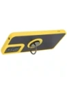 Hurtownia GSM - Bizon Case Hybrid Ring Motorola Moto G04 / G24 / G24 Power füstös színű, sárga kerettel - BIZ5492 - {ean13} - Hurt