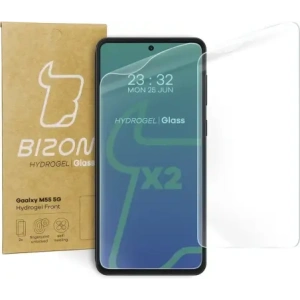 Hurtownia GSM - Bizon Glass Hydrogel Front Samsung Galaxy M55 5G [2 PACK] - BIZ5495 - {ean13} - Hurt