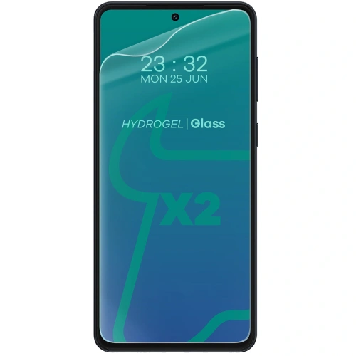 Folia hydrożelowa na ekran Bizon Glass Hydrogel Front do Samsung Galaxy M55 5G [2 PACK]