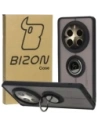 Hurtownia GSM - Etui s úchopem na prst Bizon Case Hybrid Ring pro Realme 12 Pro / 12 Pro+ kouřové s černým rámem - BIZ4925 - {ean13} - Hurt