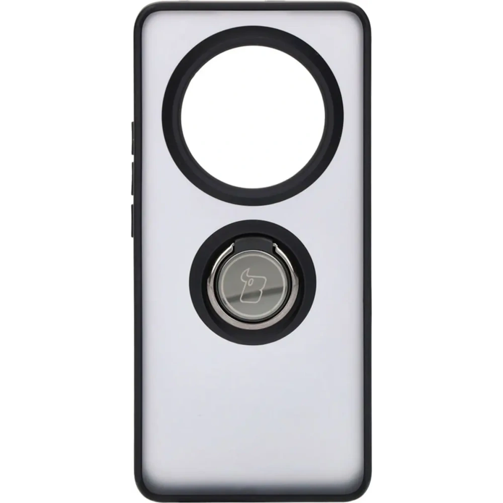 Hurtownia GSM - Bizon Case Hybrid Ring Realme 12 Pro / 12 Pro+ rauchig mit einem schwarzen Rahmen - BIZ4925 - {ean13} - Hurt
