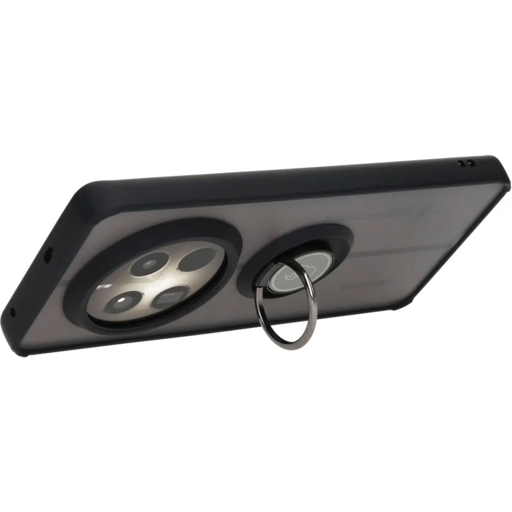 Hurtownia GSM - Husa hibridă Bizon Case pentru Realme 12 Pro / 12 Pro+ fumurie cu un cadru negru. - BIZ4925 - {ean13} - Hurt