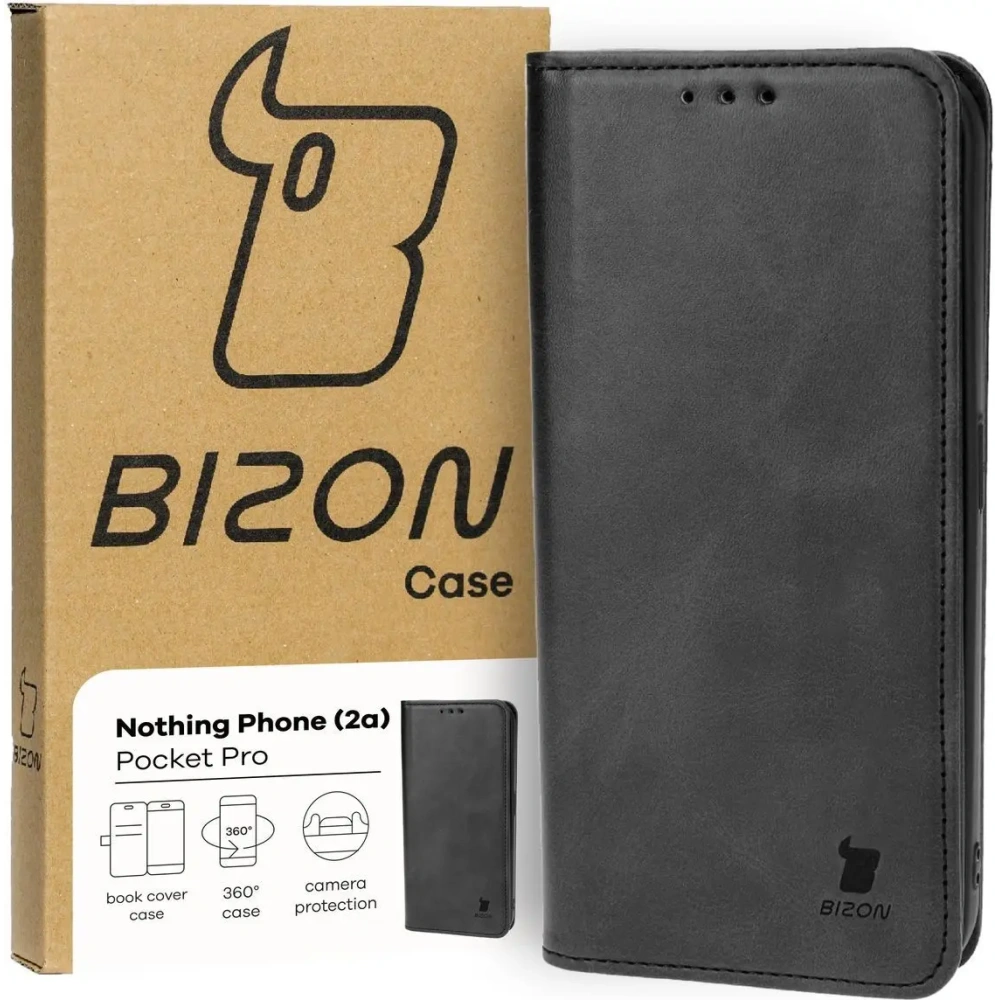 Wholesale Bizon Case Pocket Pro Nothing Phone (2a) / (2a) Plus black - BIZ4926 - {ean13} - Hurt