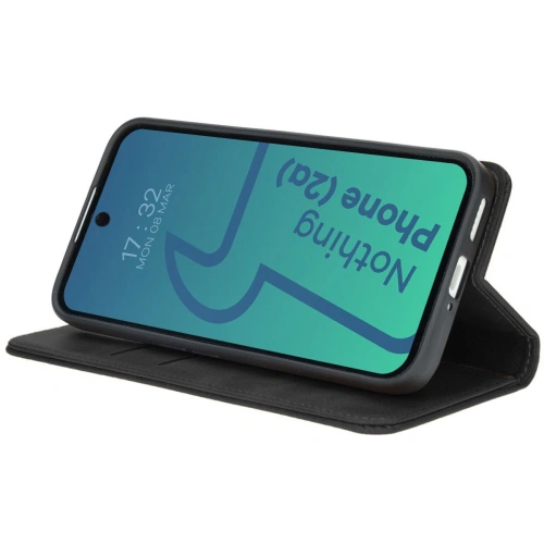 Etui z klapką Bizon Case Pocket Pro do Nothing Phone (2a) / (2a) Plus czarne