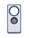 Wholesale Bizon Case Hybrid Ring Realme 12 Pro / 12 Pro+ smoky with a navy blue frame - BIZ5499 - {ean13} - Hurt