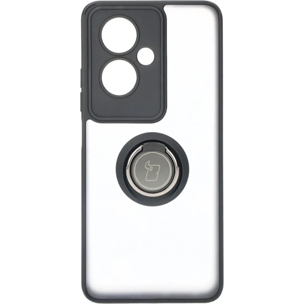 Hurtownia GSM - Bizon Case Hybrid Gyűrű Oppo A79 5G füstös fekete kerettel - BIZ5504 - {ean13} - Hurt