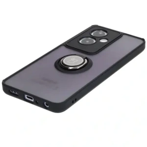 Hurtownia GSM - Bizon Case Hybrid Gyűrű Oppo A79 5G füstös fekete kerettel - BIZ5504 - {ean13} - Hurt